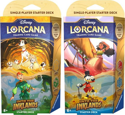 Disney Lorcana: Into the Inklands Starter Deck [Set of 2] - Into the Inklands