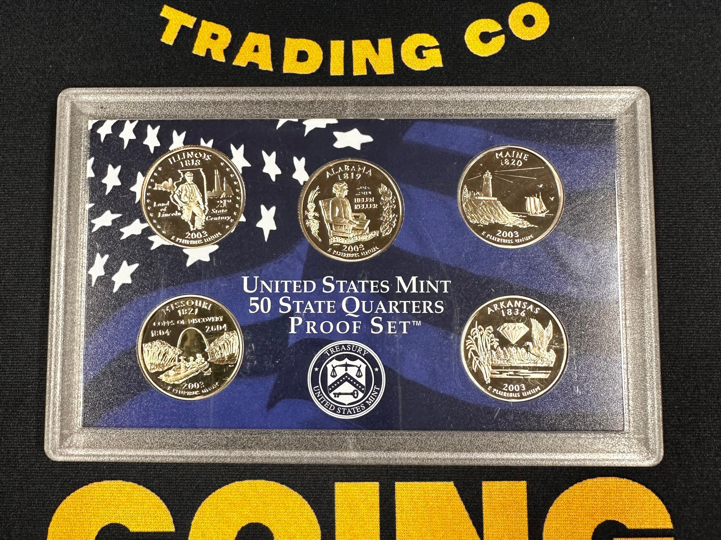 United States Mint 50 State Quarters Proof Set
