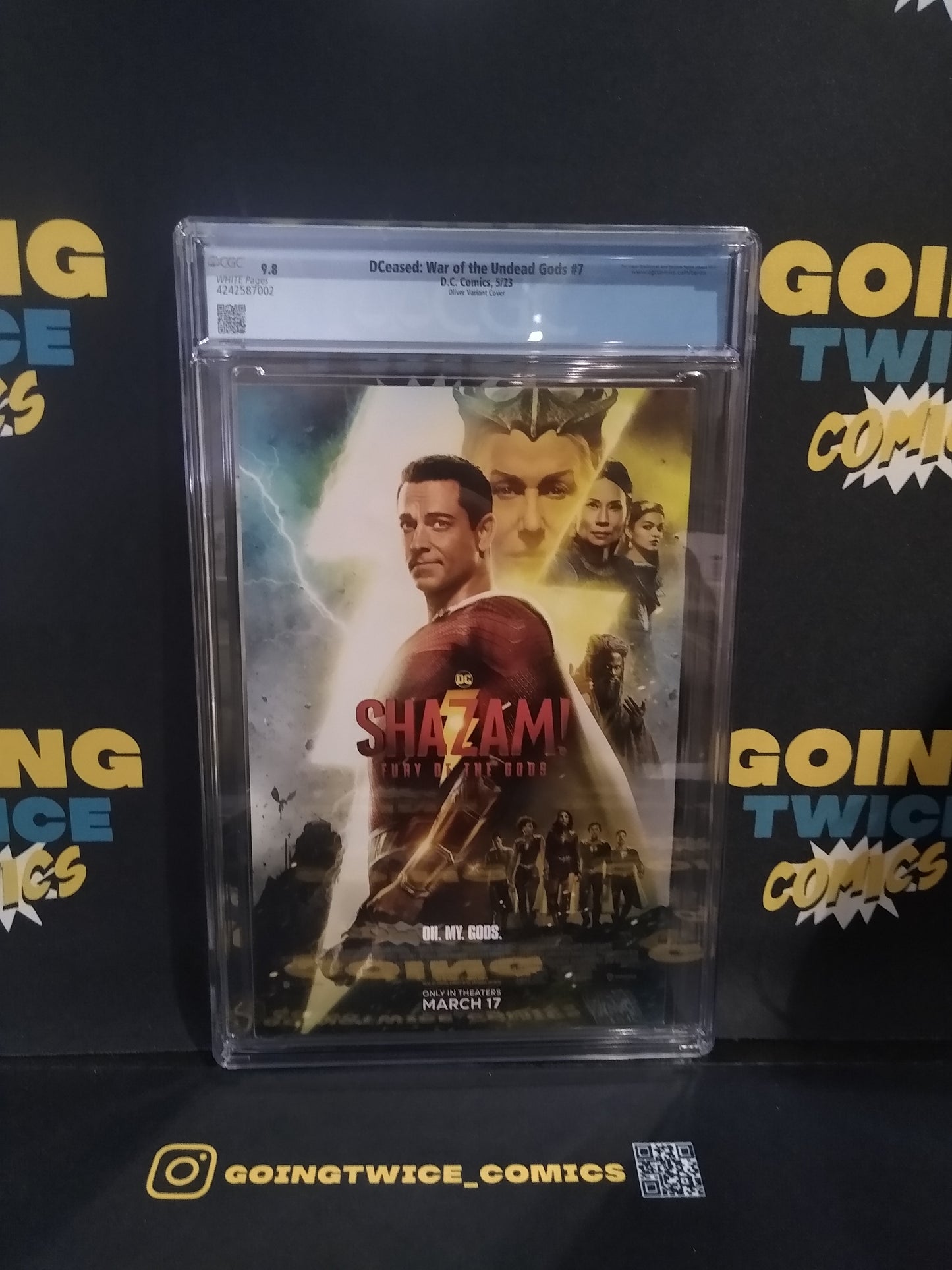 DCeased: War of the Undead Gods Oliver Variant DC Comic #7 Graded CGC 9.8