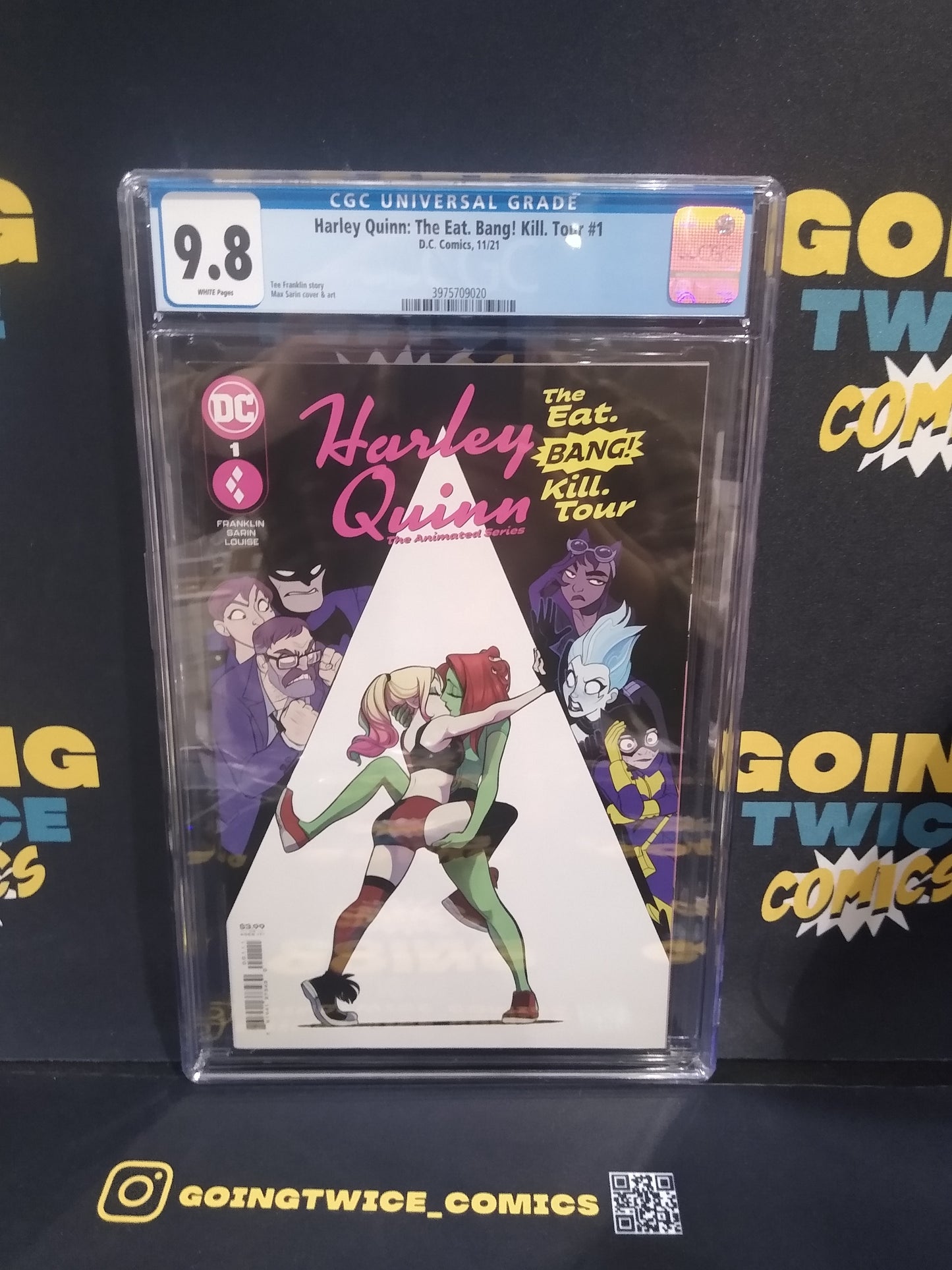 Harley Quinn: The Eat. Bang! Kill. Tour DC Comic #1 Graded CGC 9.8