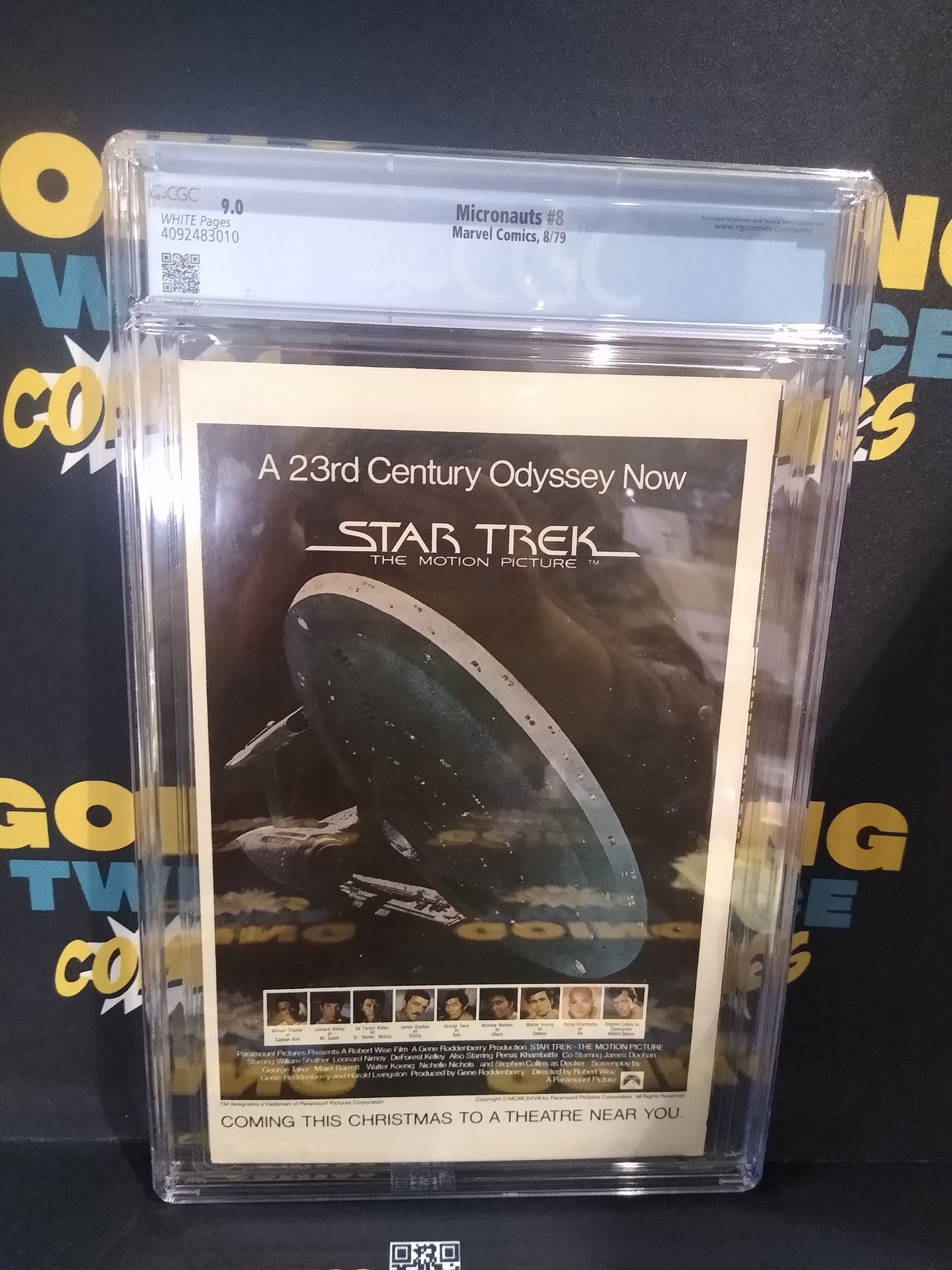 Micronauts Marvel Comic #8 Graded CGC 9.0