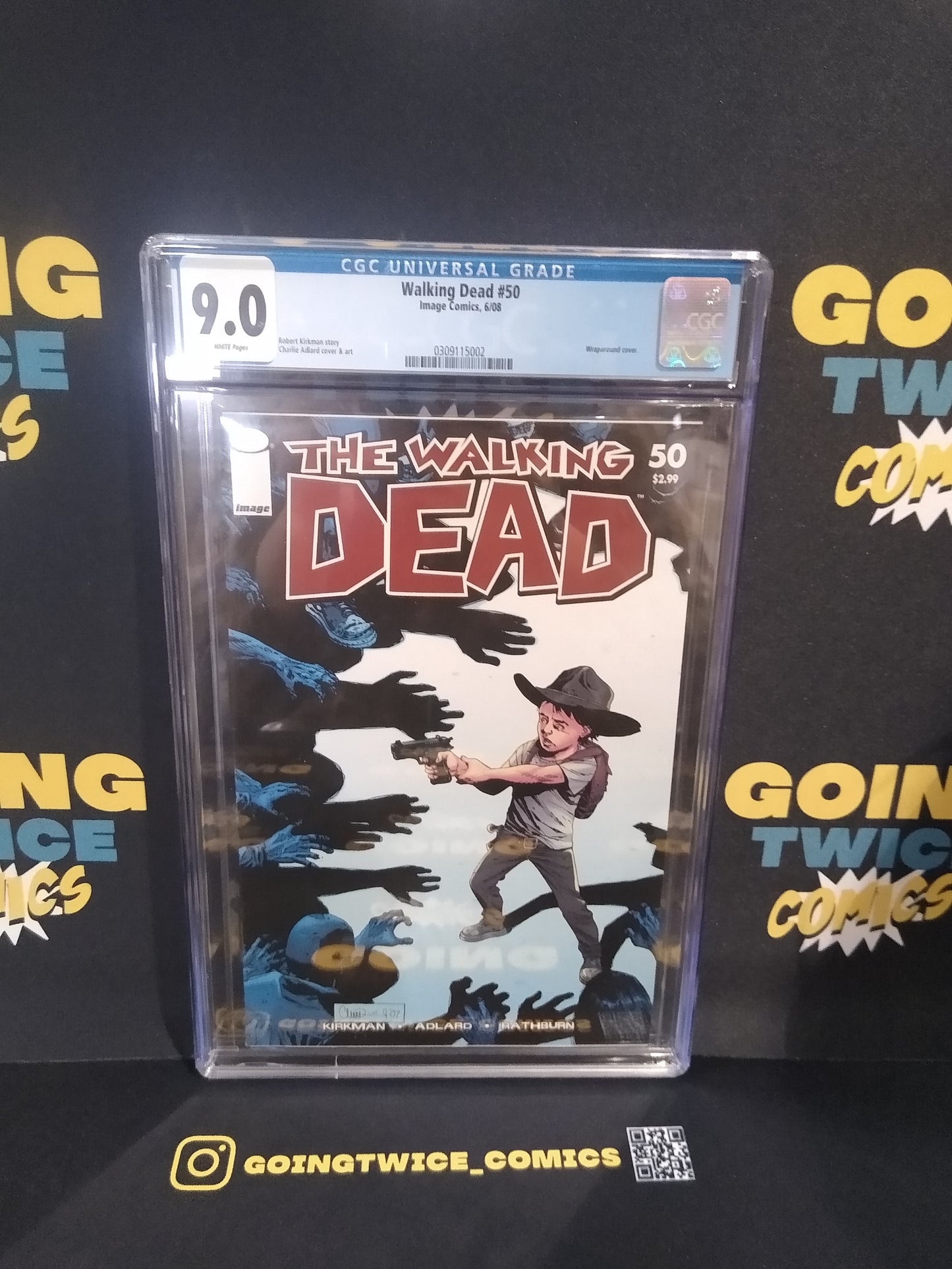Walking Dead Image Comic #50 Graded CGC 9.0