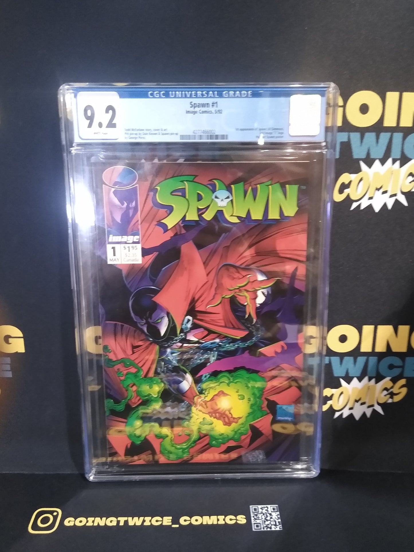 Spawn Image Comic #1 Graded CGC 9.2