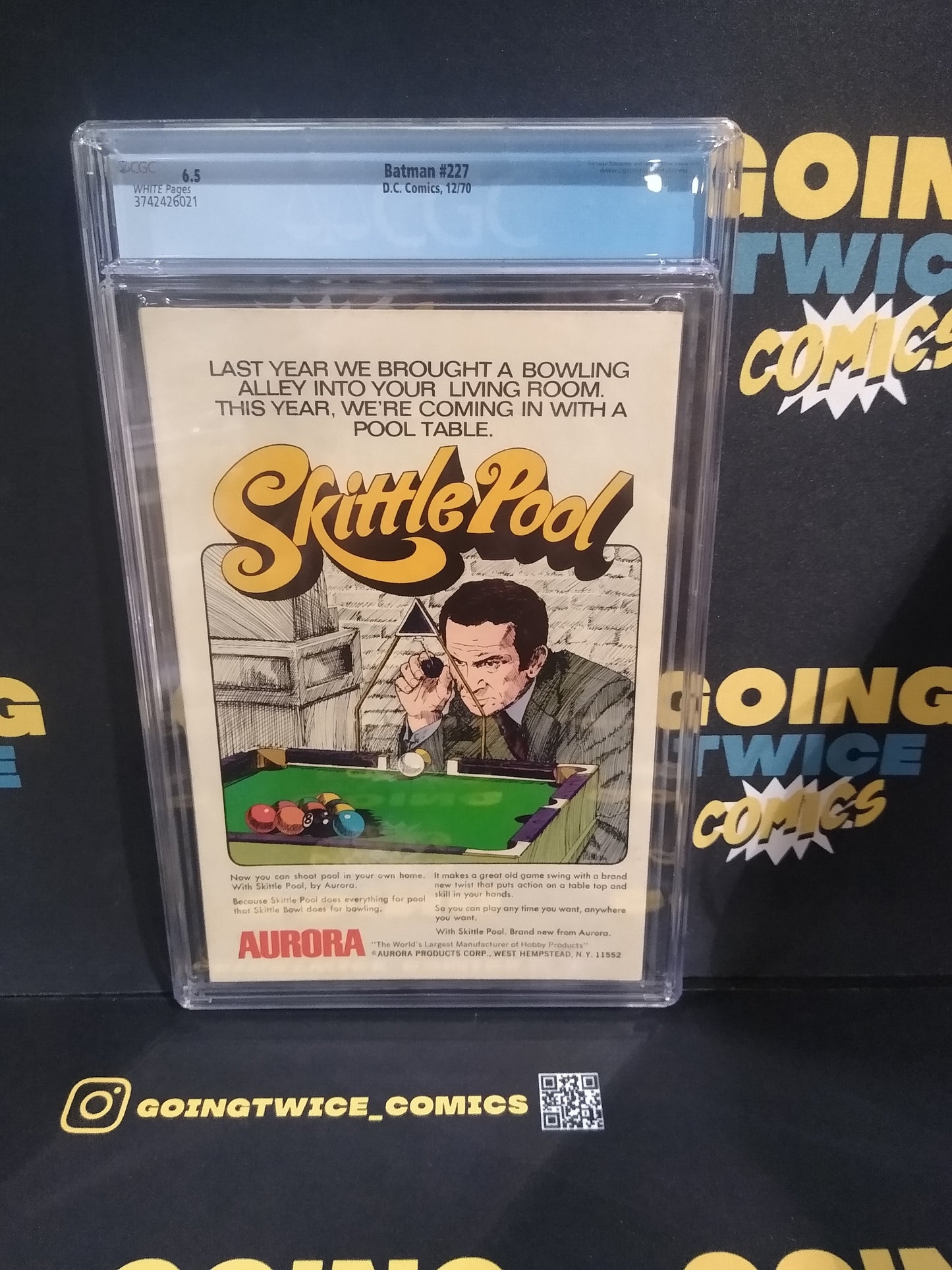 Batman DC Comics Comic #227 Graded CGC 6.5