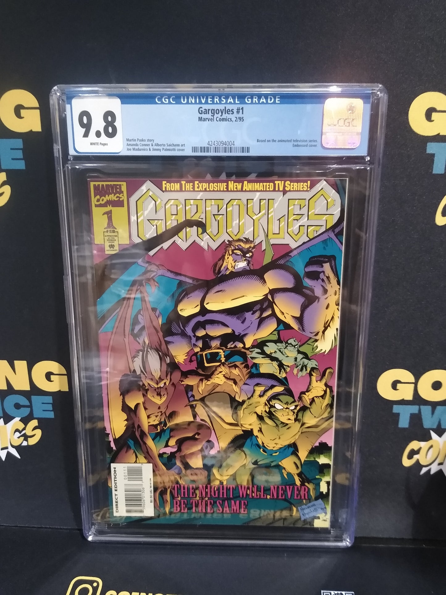 Gargoyles Marvel Comic #1 CGC Graded 9.8