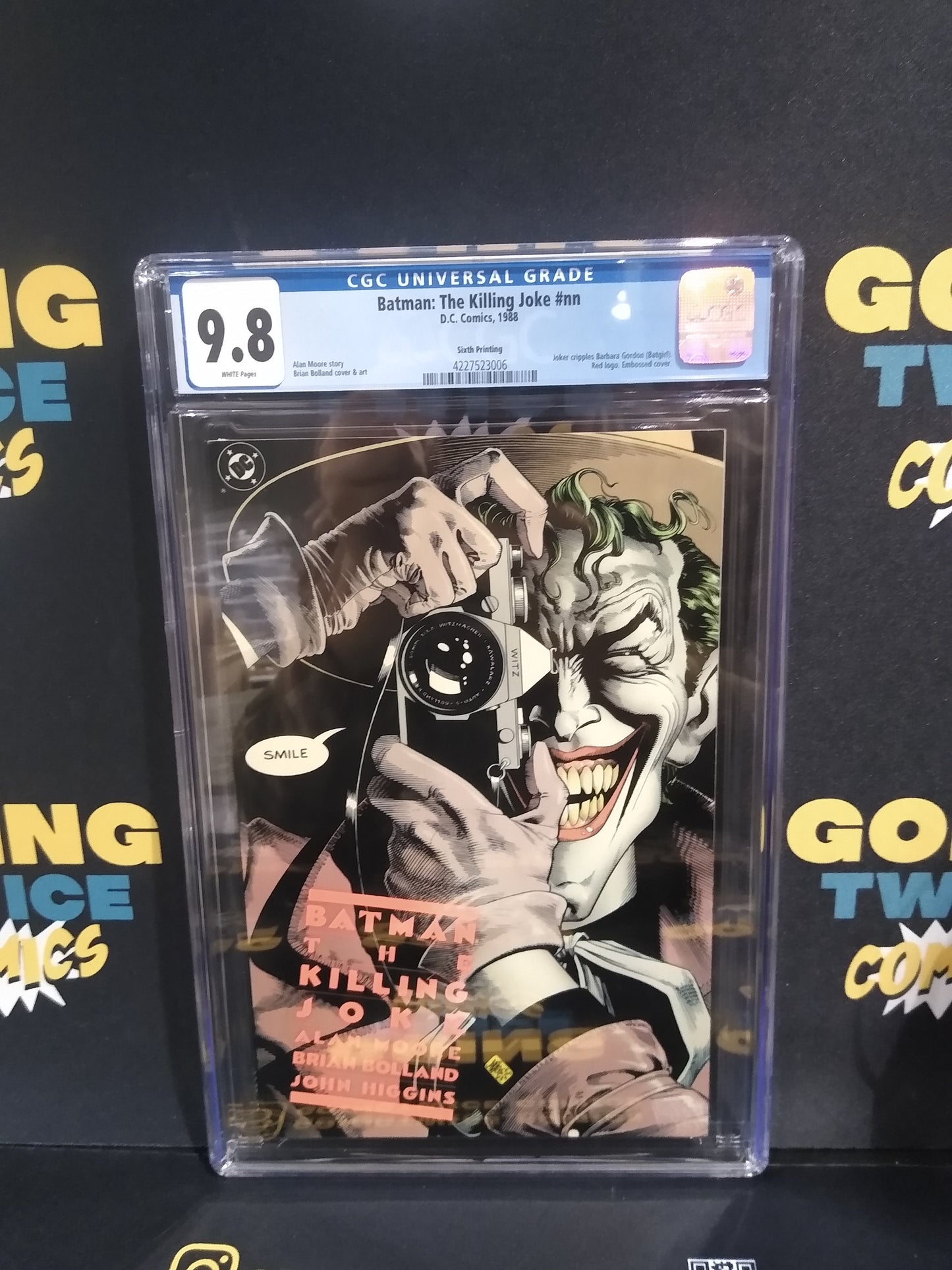 Batman: The Killing Joke Sixth Printing DC Comics Comic Graded CGC 9.8