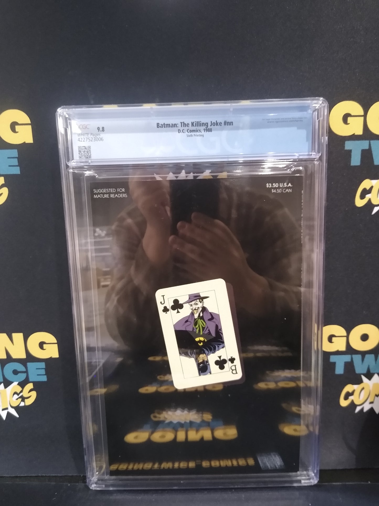 Batman: The Killing Joke Sixth Printing DC Comics Comic Graded CGC 9.8