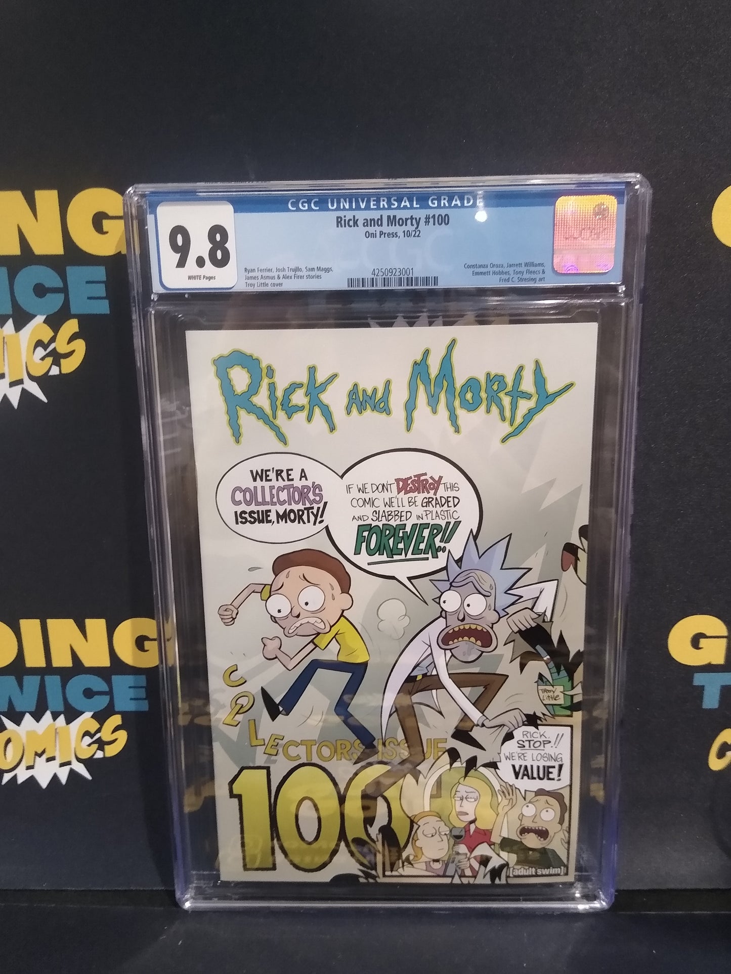 Rick and Morty Oni Press Comic #1 CGC Graded 9.8