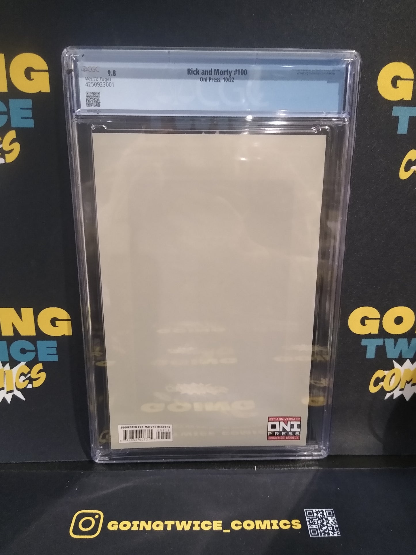 Rick and Morty Oni Press Comic #1 CGC Graded 9.8