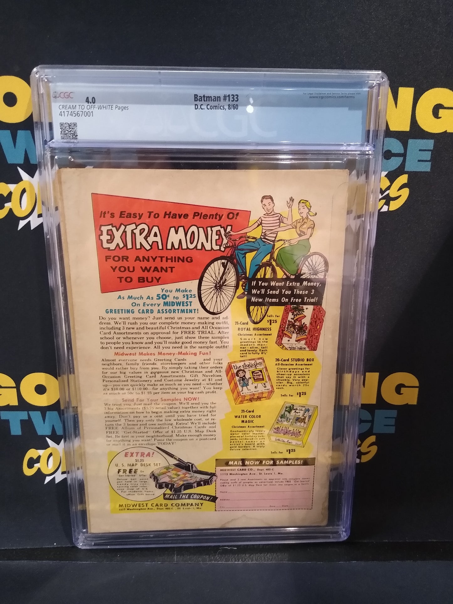 Batman DC #133 Graded CGC 4.0