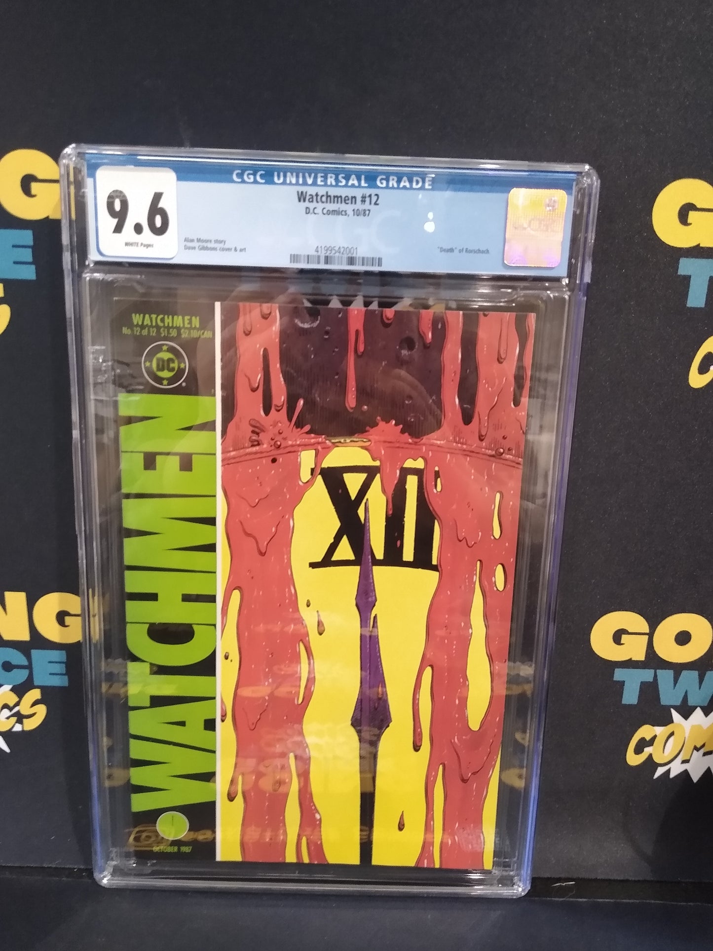 Watchmen DC Comic #12 Graded CGC 9.6