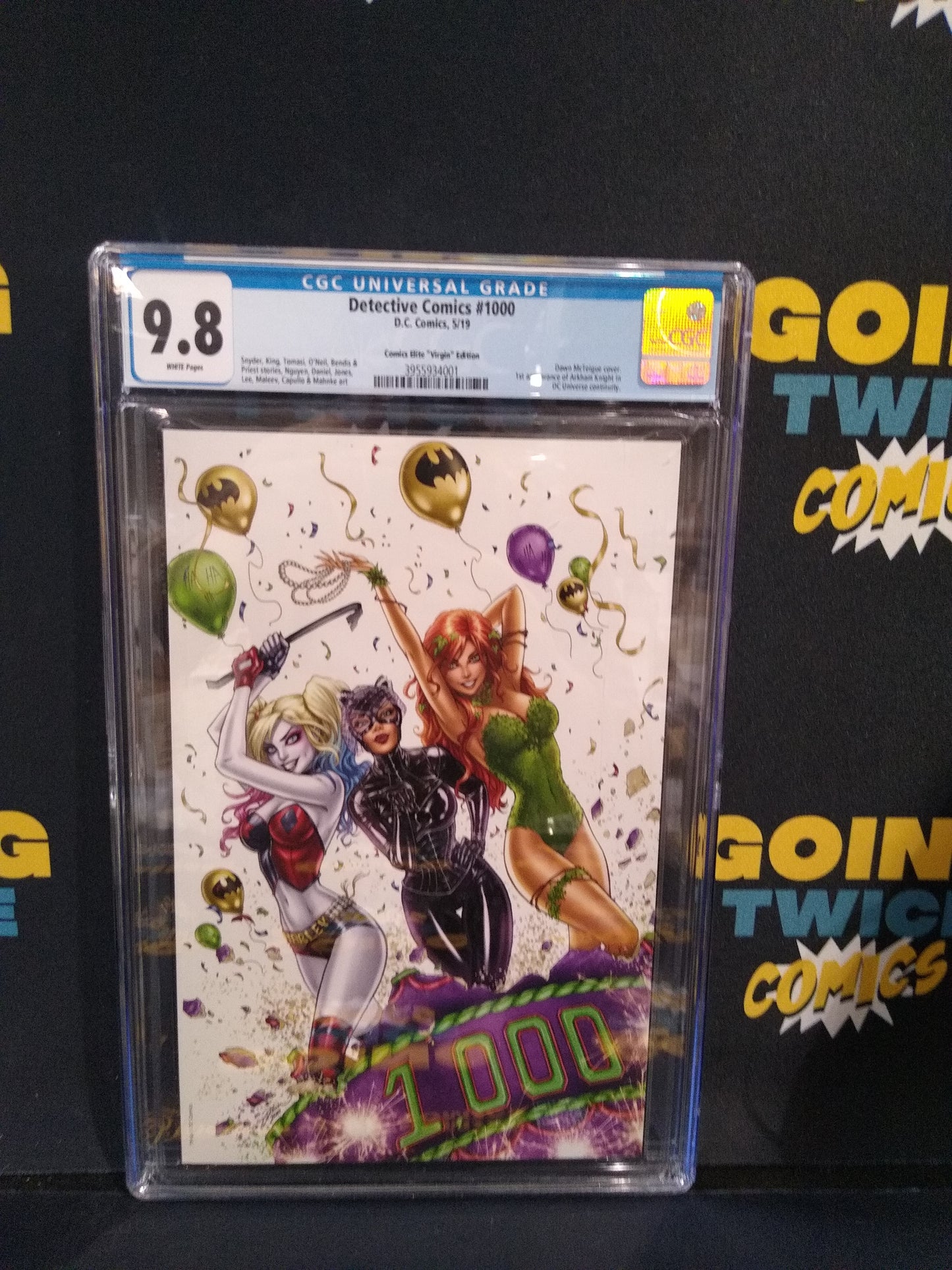 Detective Comics Comics Elite Virgin DC Comic #1000 Graded CGC 9.8
