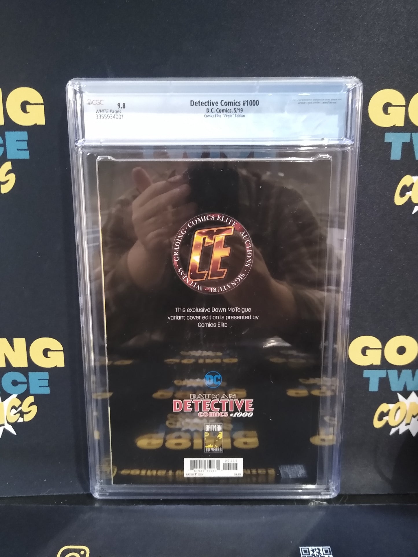 Detective Comics Comics Elite Virgin DC Comic #1000 Graded CGC 9.8