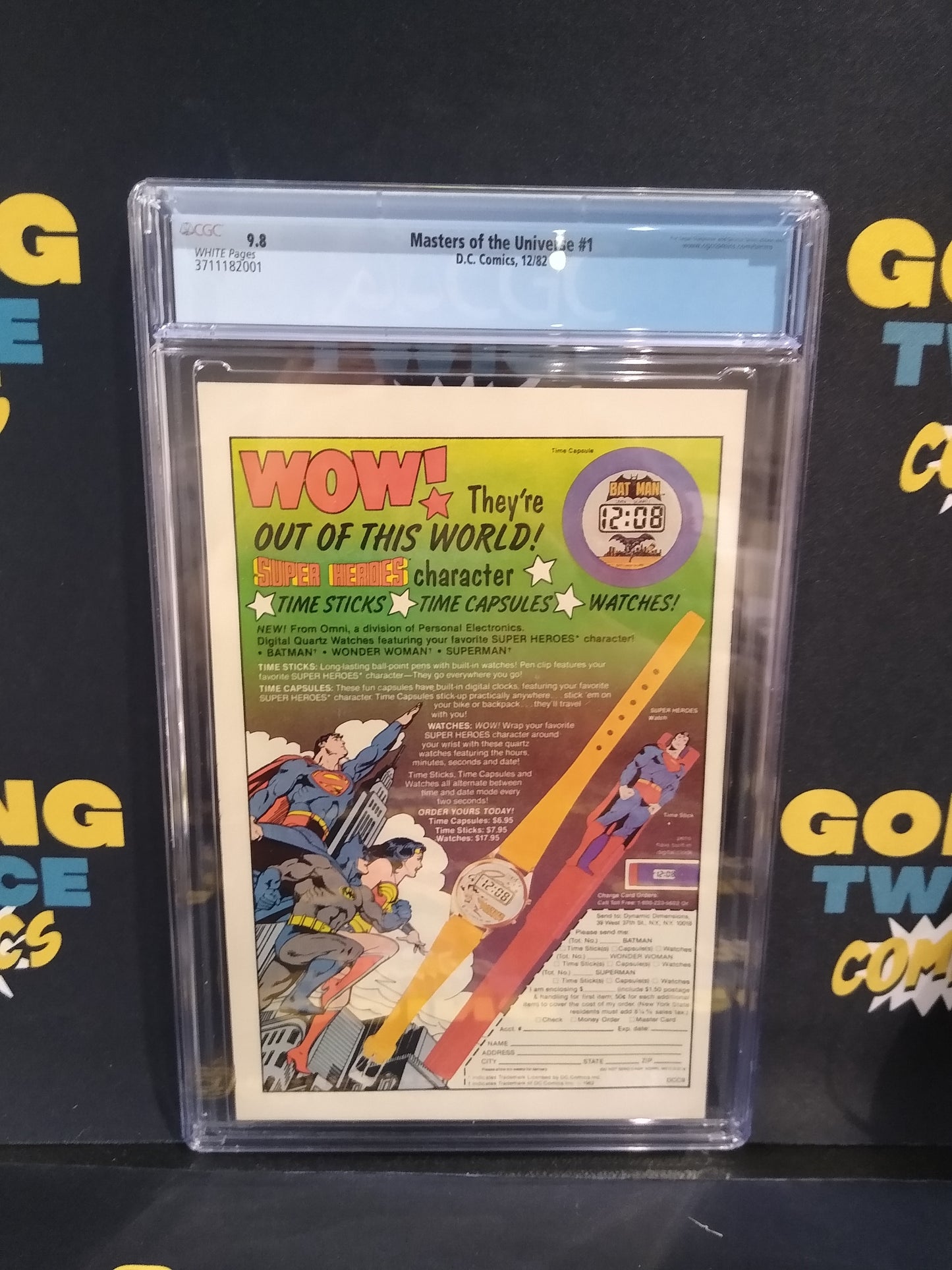 Masters of the Universe DC Comic #1 Graded CGC 9.8