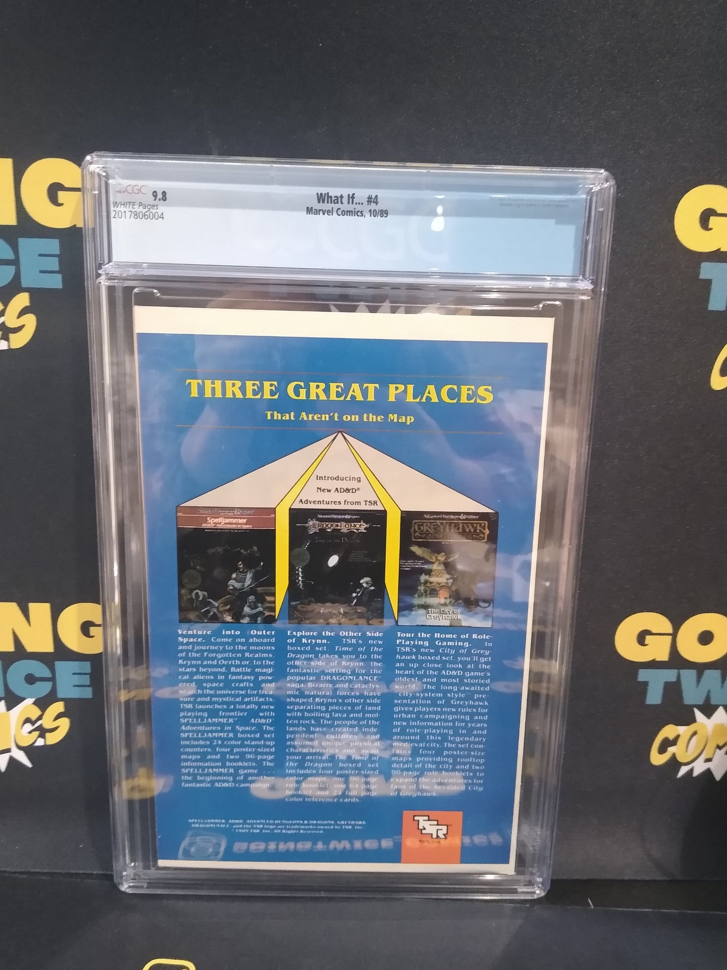 What If... Marvel Comic #4 Graded CGC 9.8