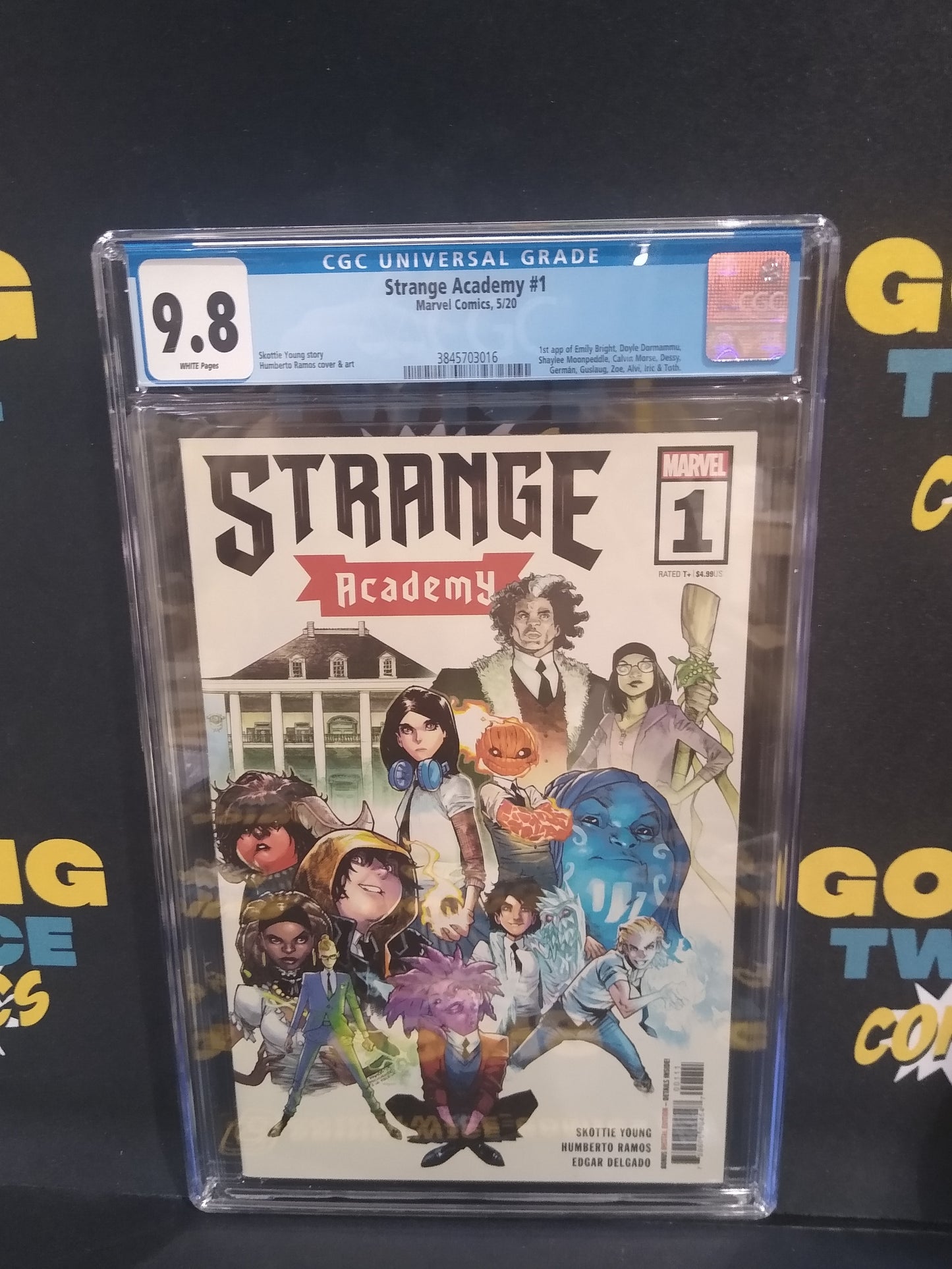 Strange Academy DISNEY PLUS SHOW Marvel Comic #1 Graded CGC 9.8