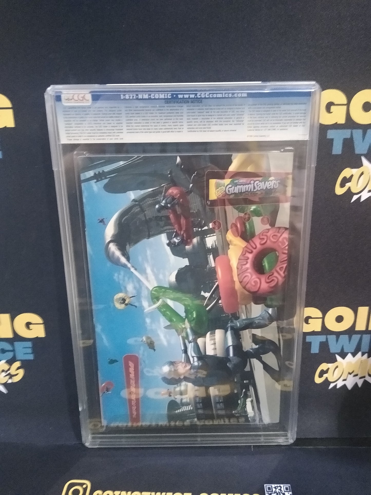 Ultimate Spider-Man 1ST EVER 1:100 RATIO IN HISTORY MONUMENTAL MARVEL COMIC #1 GRADED CGC 9.4