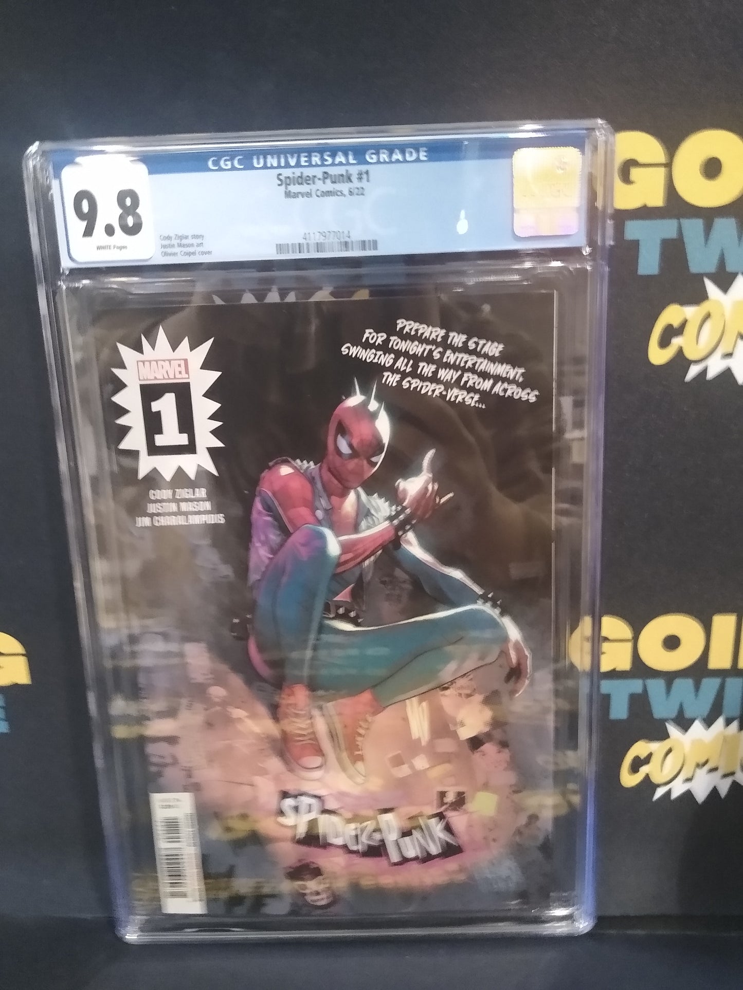Spider-Punk Marvel Comic #1 CGC Graded 9.8