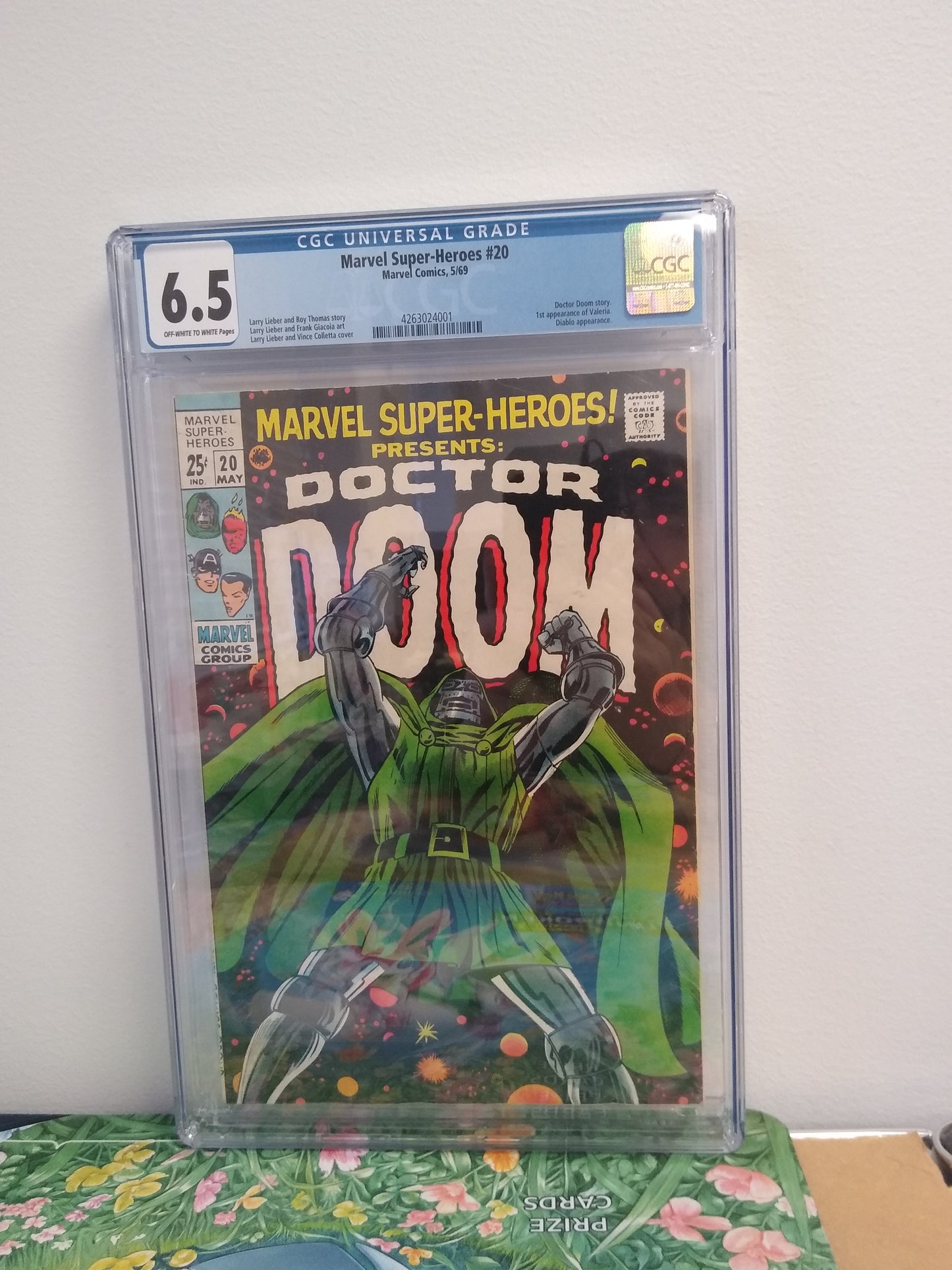 Marvel Super-Heroes Marvel Comic #20 Graded CGC 6.5