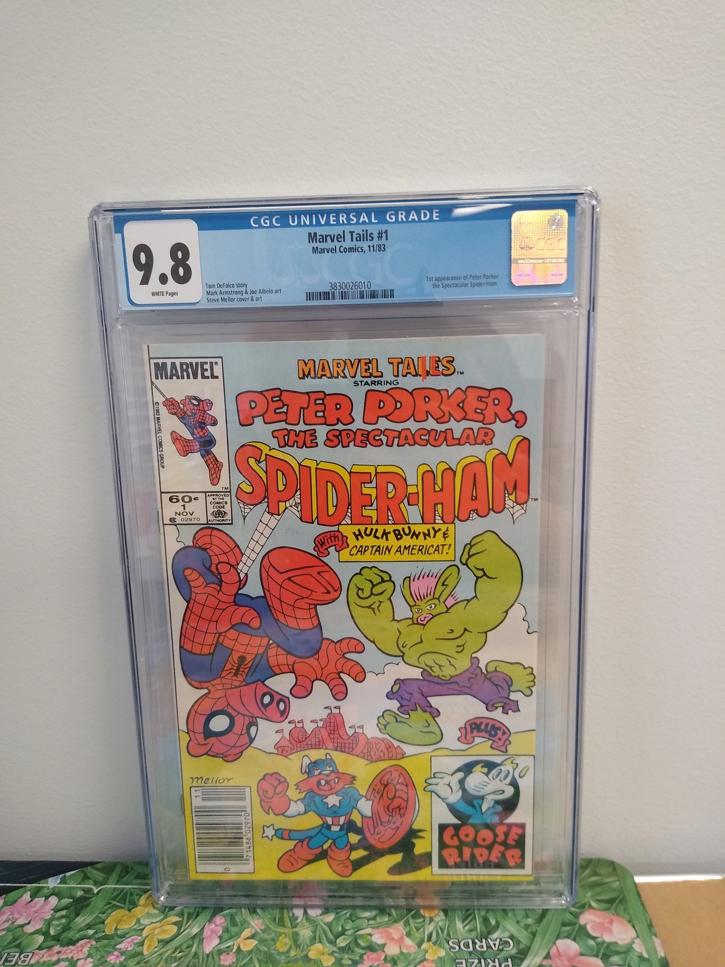 Marvel Tails Marvel Comic FIRST APP SPIDER-HAM #1 Graded CGC 9.8
