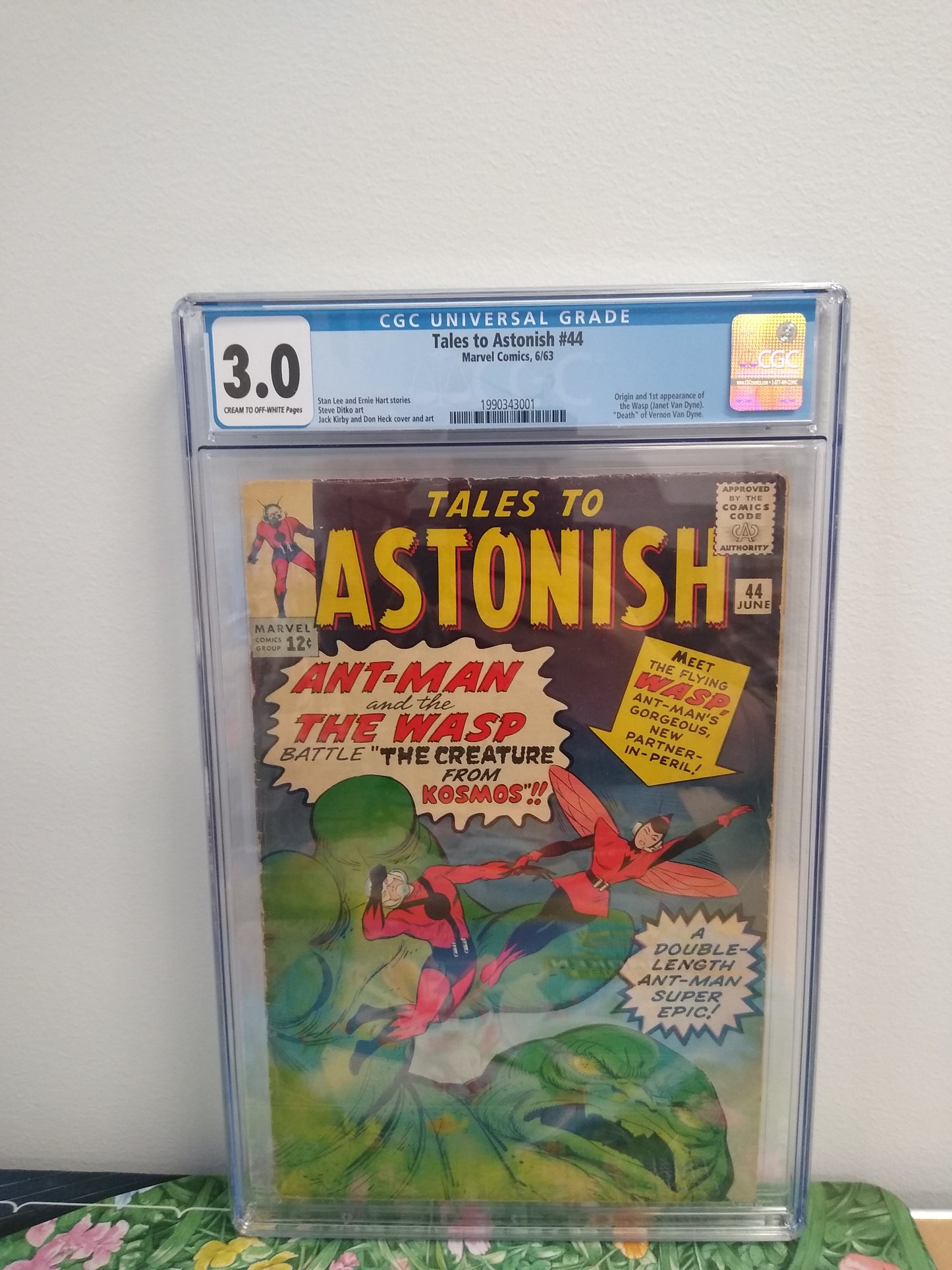 Tales to Astonish Marvel Comic MEGA 1ST APP KEY #44 Graded CGC 3.0