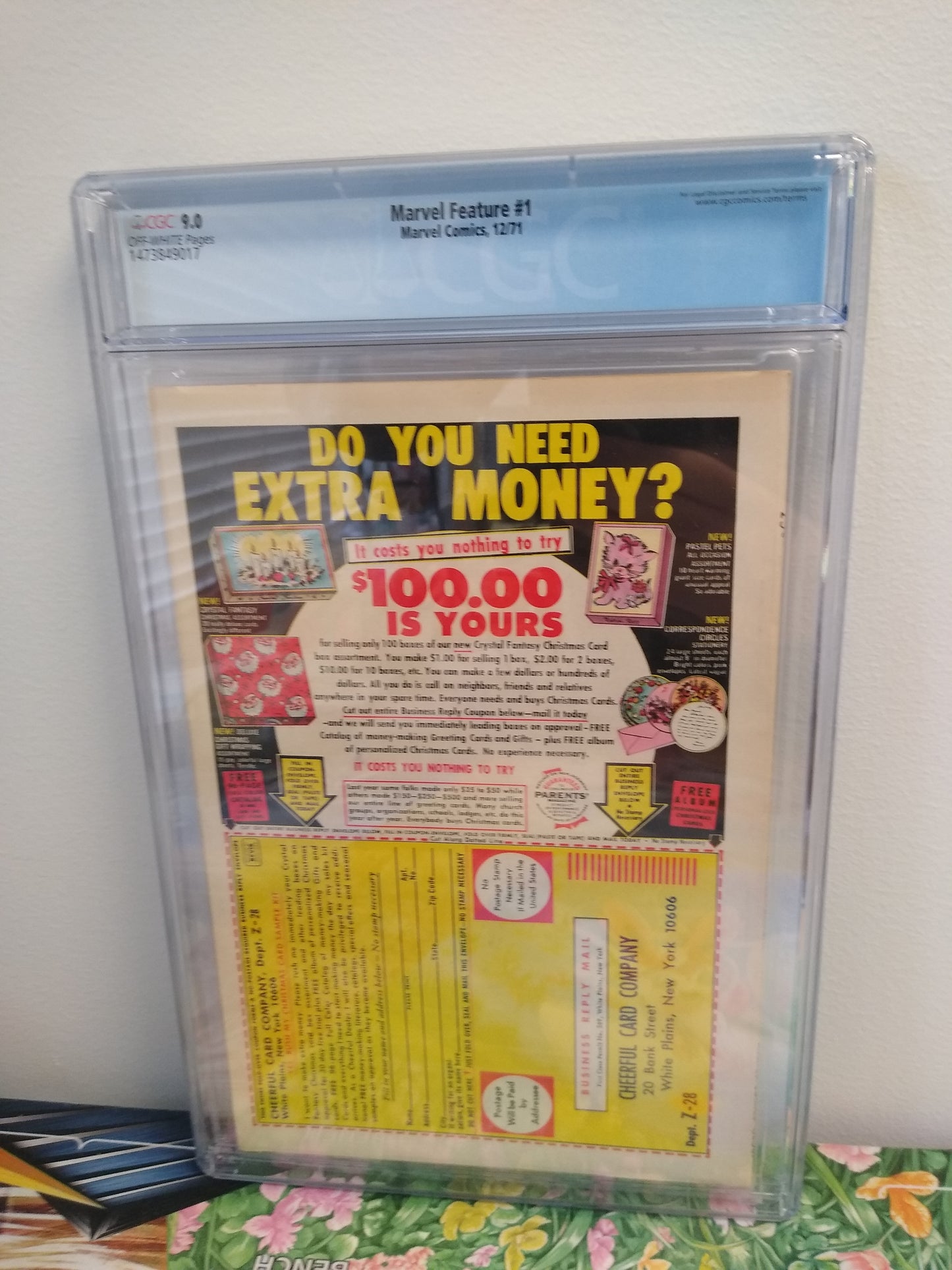 Marvel Feature Marvel Comic #1 Graded CGC 9.0