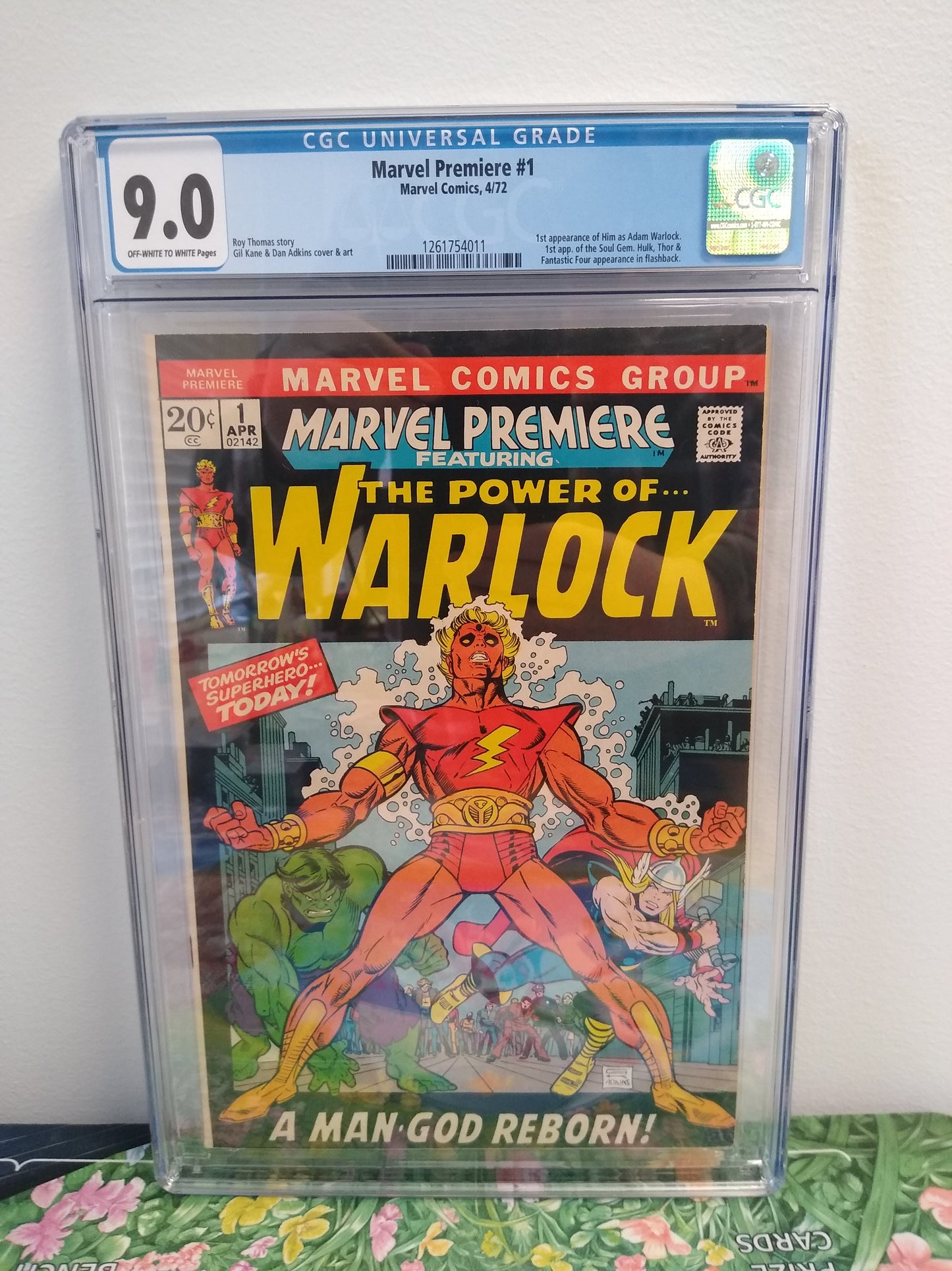Marvel Premiere Marvel Comic MEGA KEY #1 Graded CGC 9.0