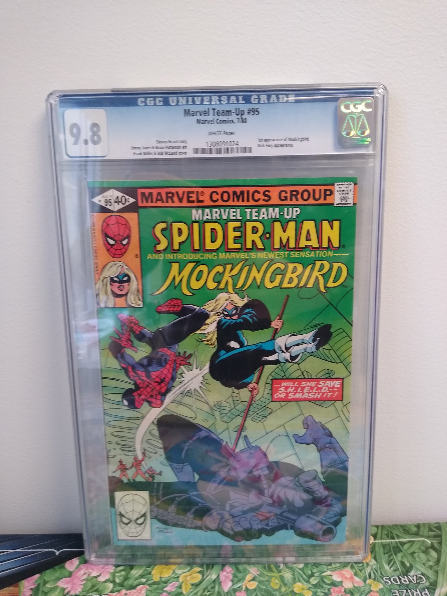 Marvel Team-Up Marvel Comic SECRET KEY #95 Graded CGC 9.8