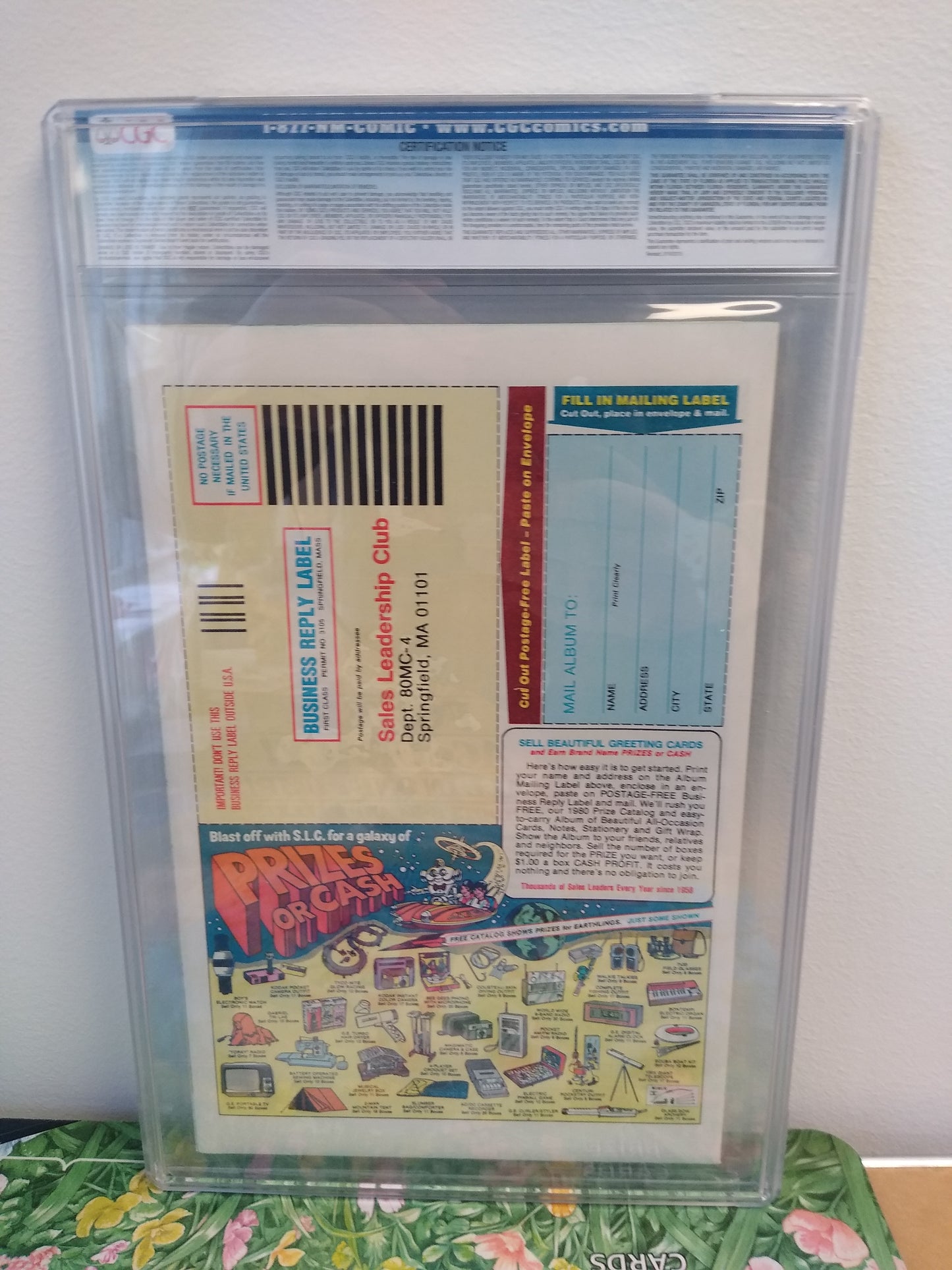 Marvel Team-Up Marvel Comic SECRET KEY #95 Graded CGC 9.8
