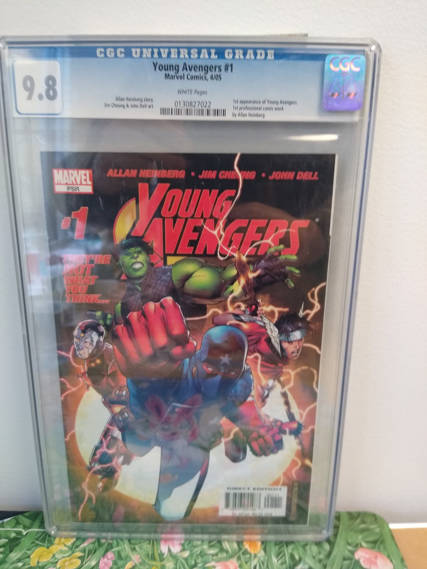 YOUNG AVENGERS MARVEL COMIC SUPER KEY MAJOR MAJOR #1 GRADED CGC PERFECT 9.8