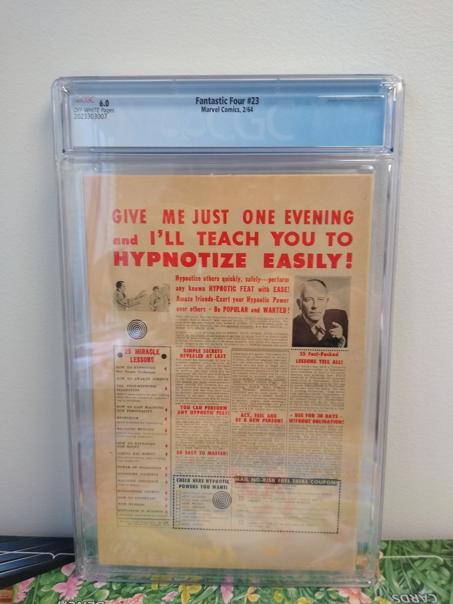 Fantastic Four Marvel Comic #23 Graded CGC 6.0
