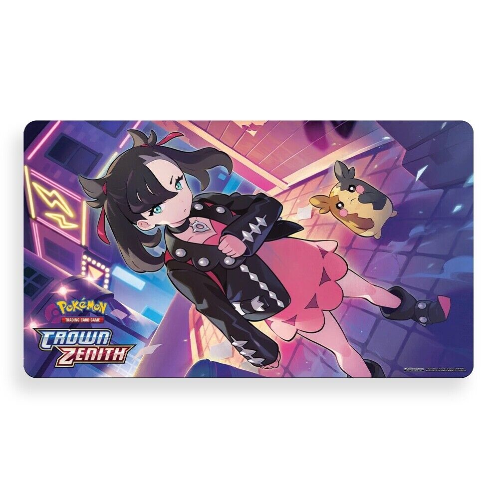 MARNIE and Morpeko Premium Playmat Pokemon TCG Crown Zenith