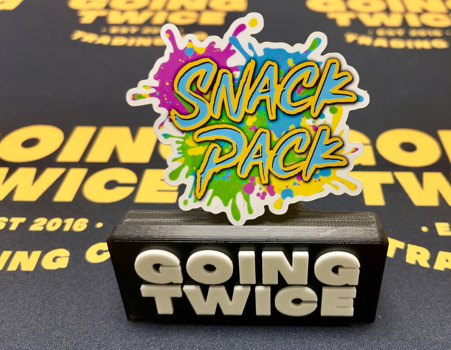 Snack Pack Logo Sticker