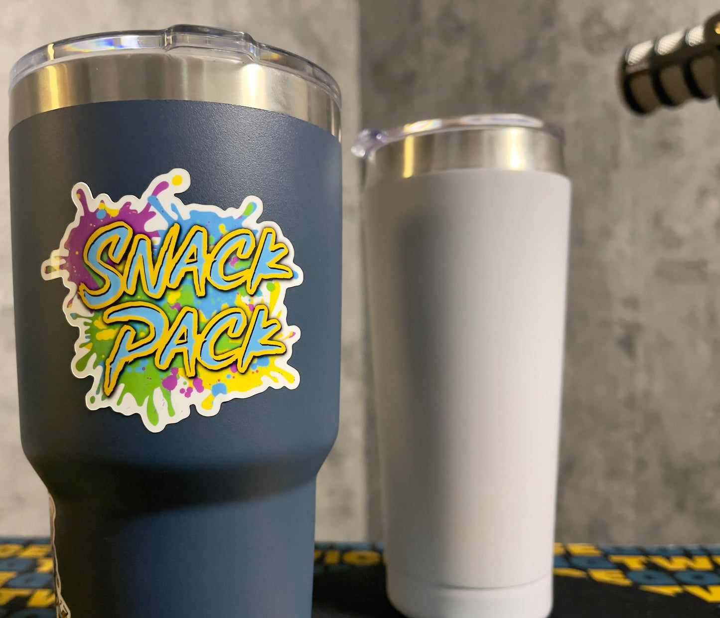 Snack Pack Logo Sticker
