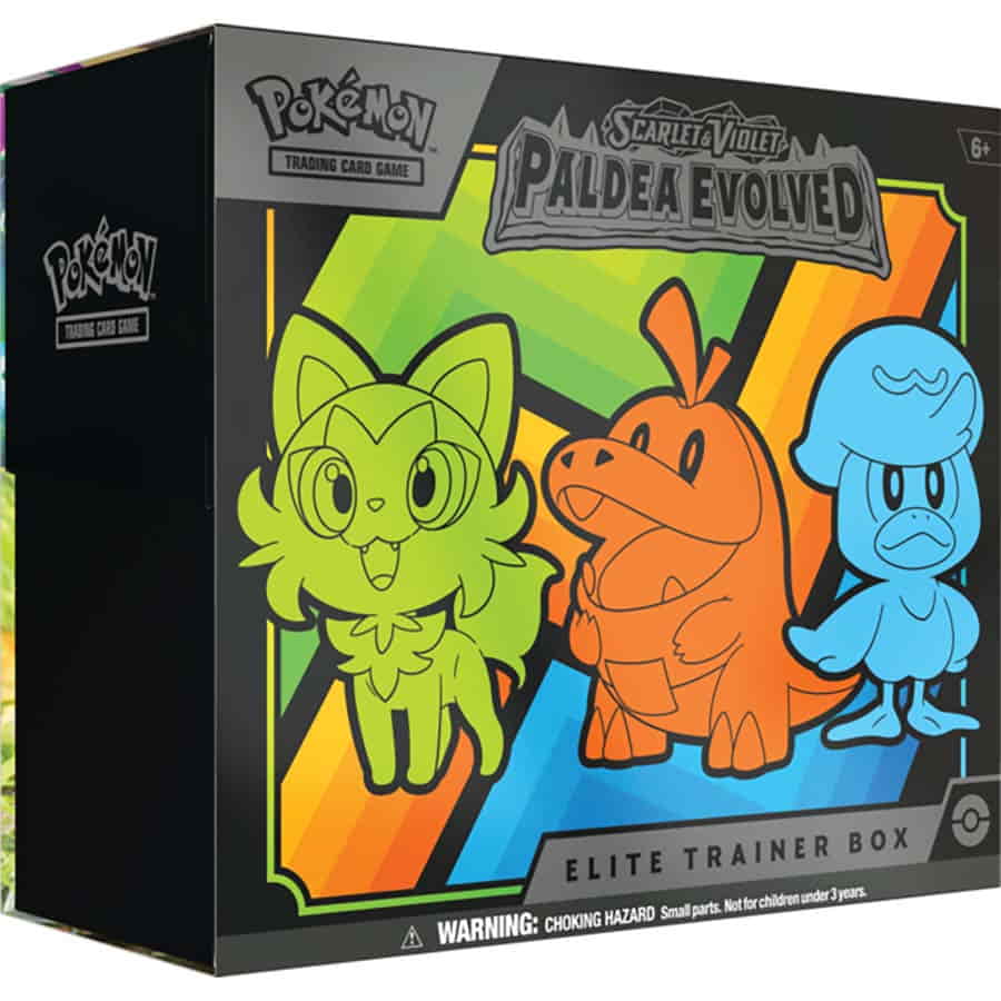 Pokemon Scarlet and Violet: Paldea Evolved Elite Trainer Box