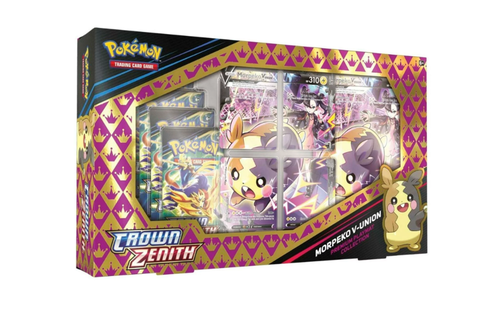 Pokemon Trading Card Games Crown Zenith Premium Playmat Collection - Morpeko V-Union