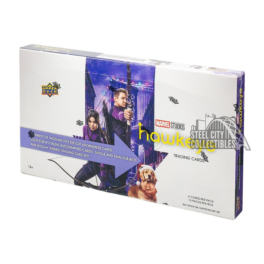 2023 Upper Deck Marvel Studios Hawkeye Hobby Box