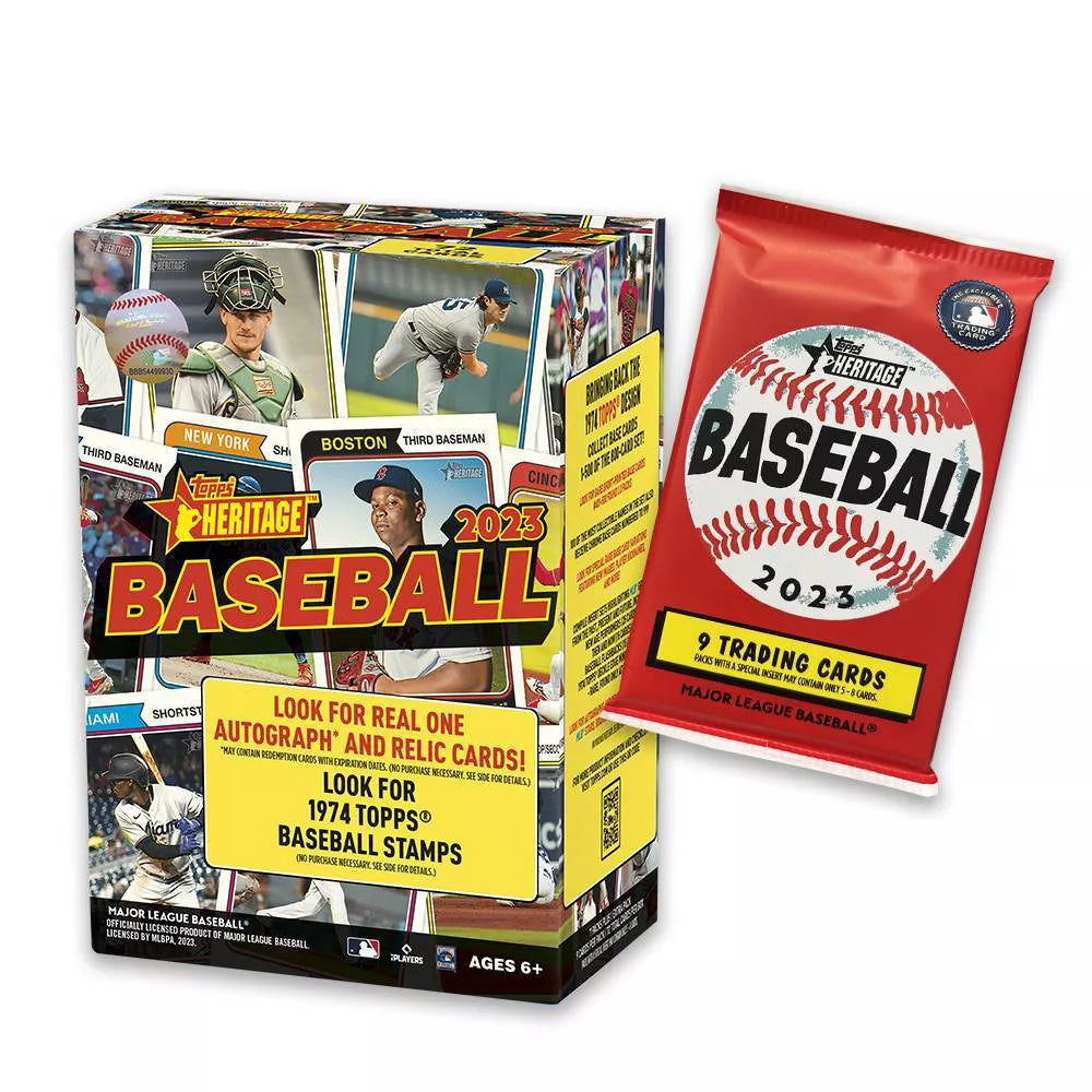 2023 Topps MLB Heritage Baseball Trading Card Blaster Box