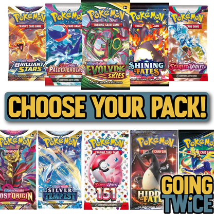 Pokemon TCG Choose Your Booster Pack | Sealed | Multiple Packs Available