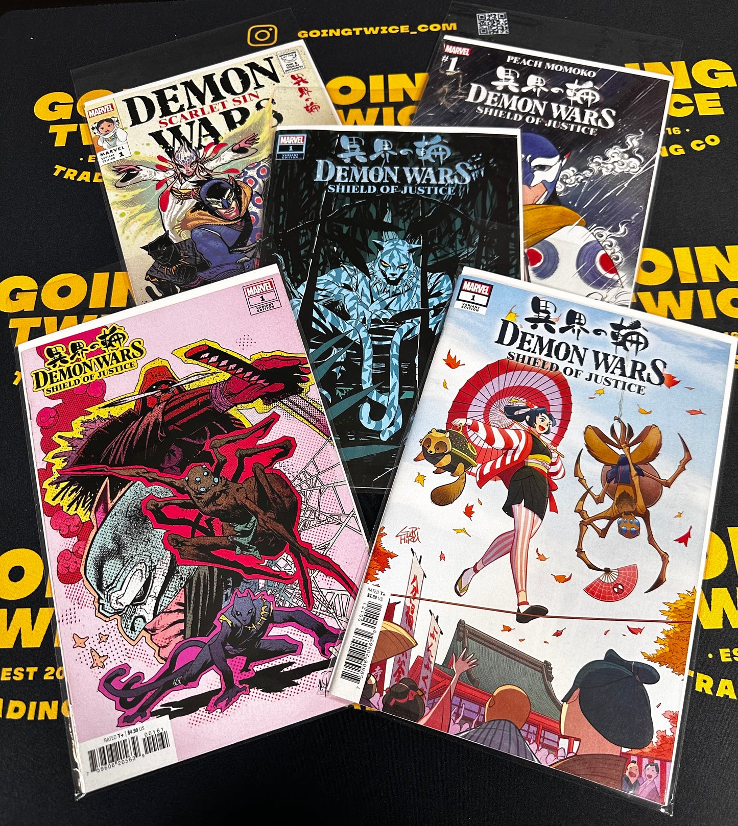 Marvel Modern (New) Demon Wars Bundle of 5 Comic Books