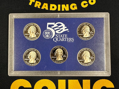 United States Mint 50 State Quarters Proof Set