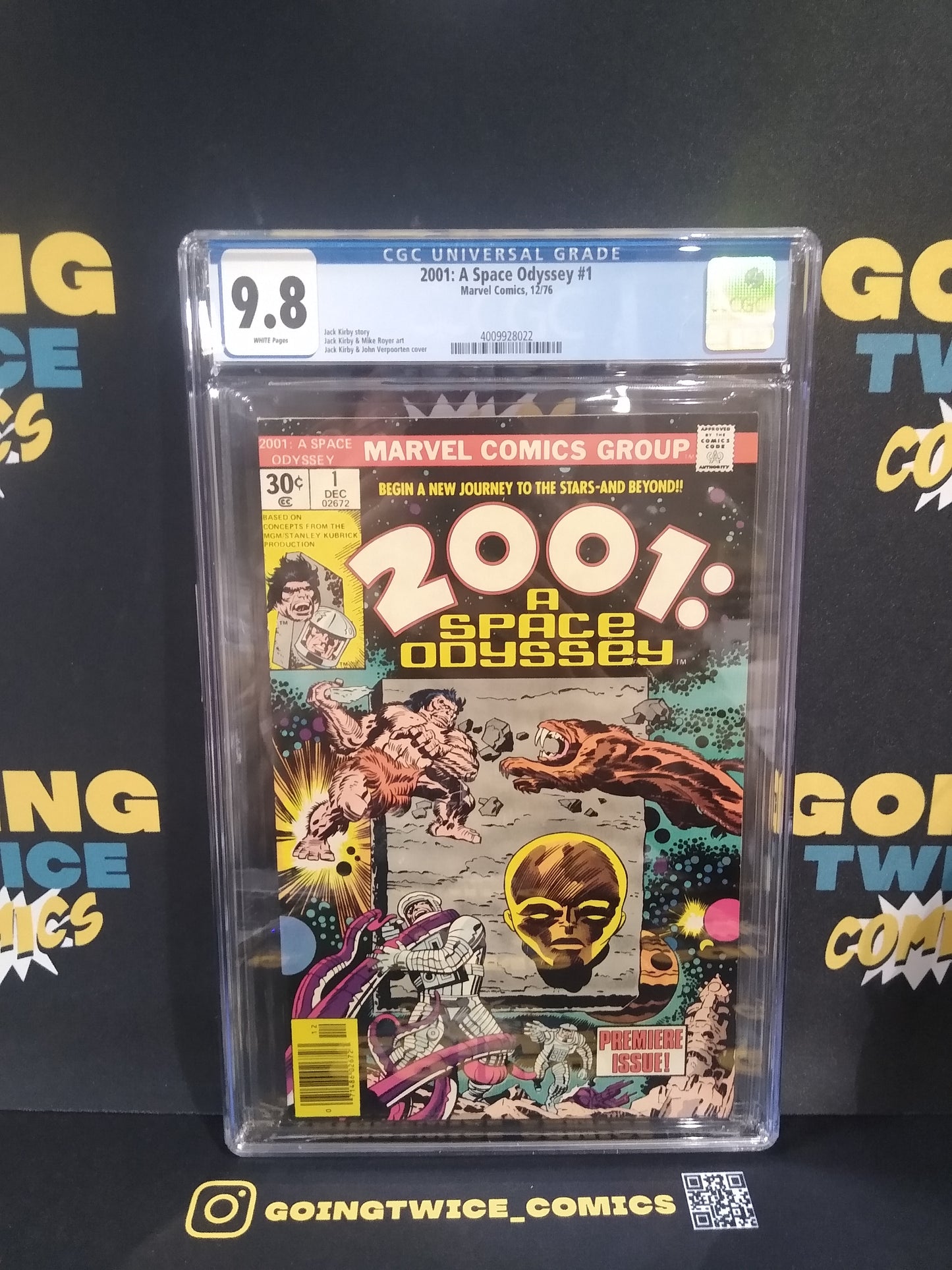 2001: A Space Odyssey Marvel Comic #1 Graded CGC 9.8