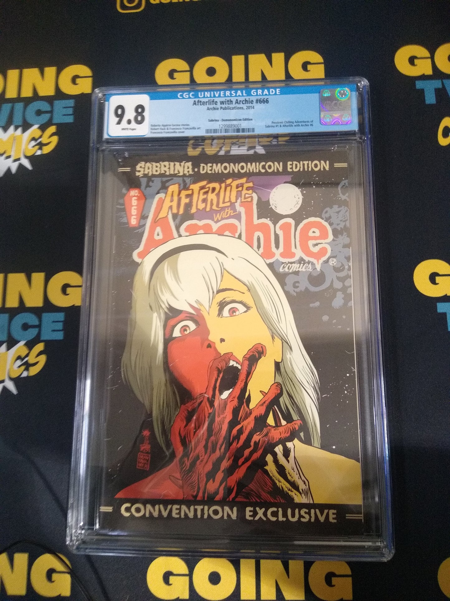 Afterlife with Archie Sabrina Demonomicon Edition Archie Comic #666 CGC Graded 9.8