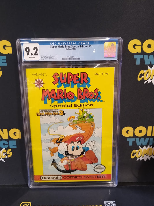 Super Mario Bros. Special Edition Valiant Comic #1 Graded CGC 9.2