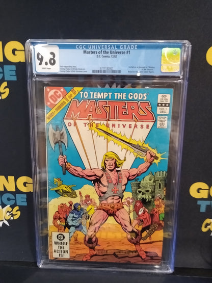 Masters of the Universe DC Comic #1 Graded CGC 9.8