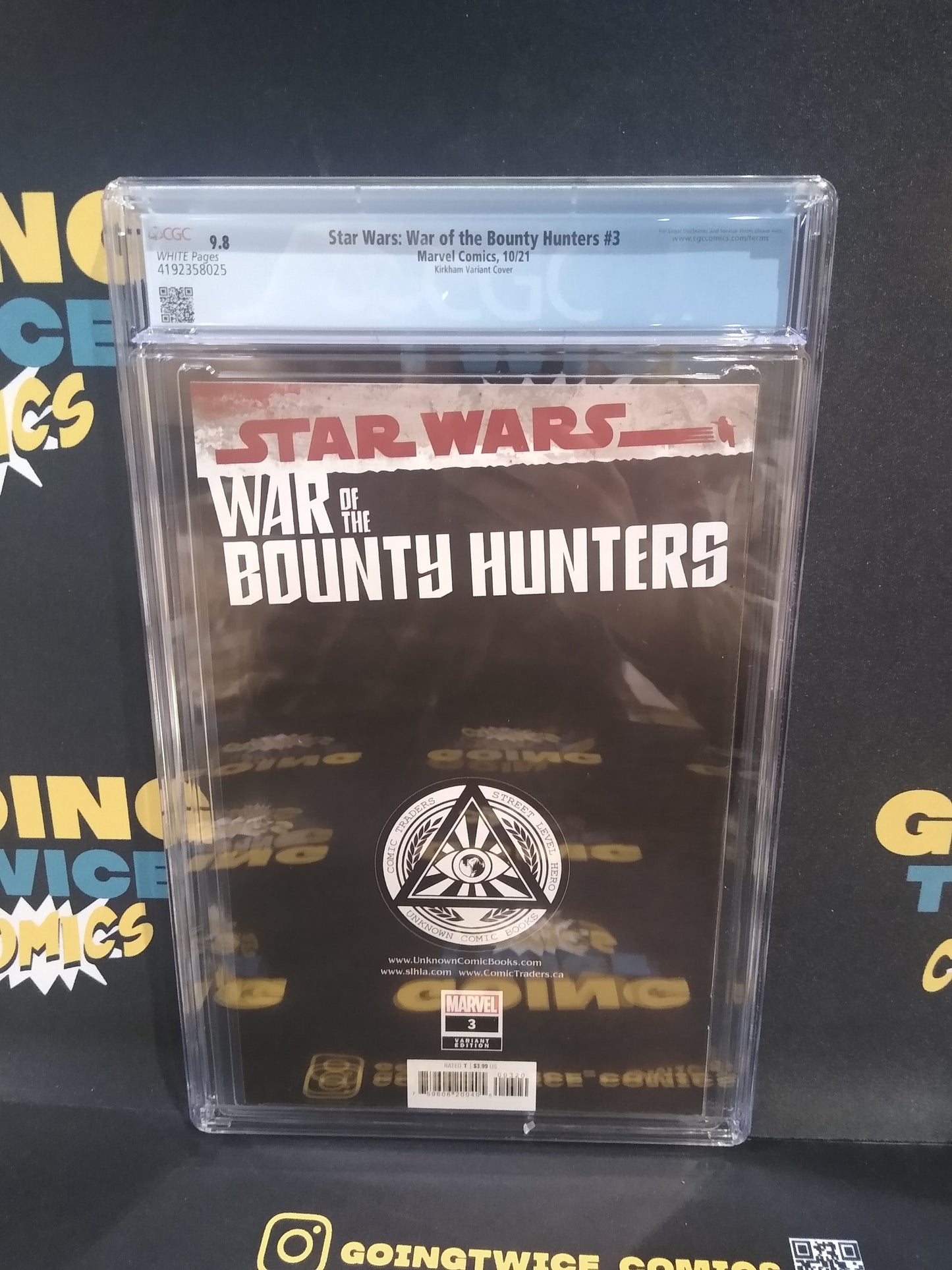 Star Wars: War of the Bounty Hunters Marvel Comic #3 Graded CGC 9.8