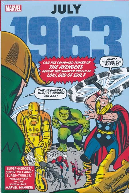 July 1963 Marvel Omnibus Kirby Variant Cover Marvel Comic