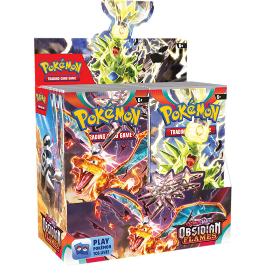 Pokemon Scarlet and Violet: Obsidian Flames Booster Box