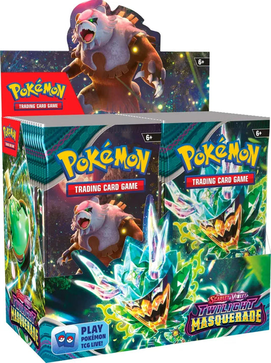 Pokemon TCG: Scarlet and Violet Twilight Masquerade Booster Box