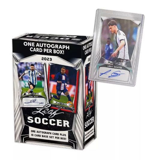 2023 Leaf Soccer Autograph Blaster Box